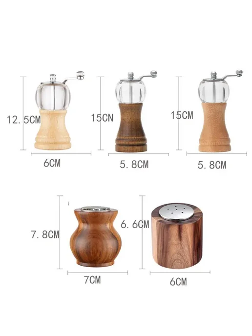 Shopping Ручная мельница для перца Large cylindrical, коричневый, фото 4