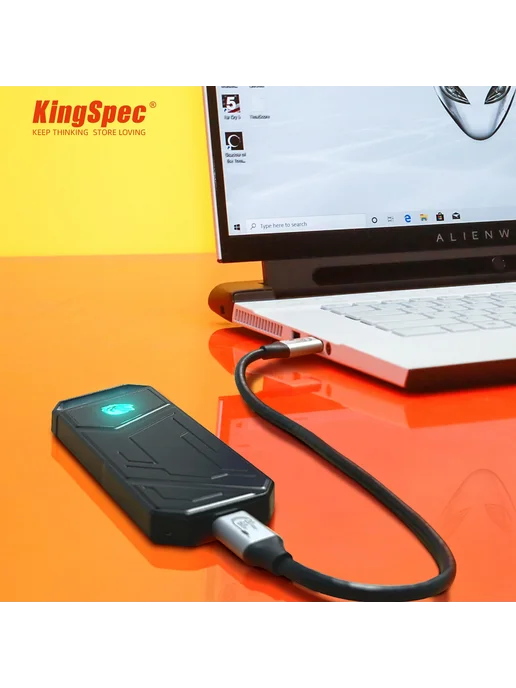 Kingspec SSD 512 ГБ USB 3.2, 512 ГБ, фото 5