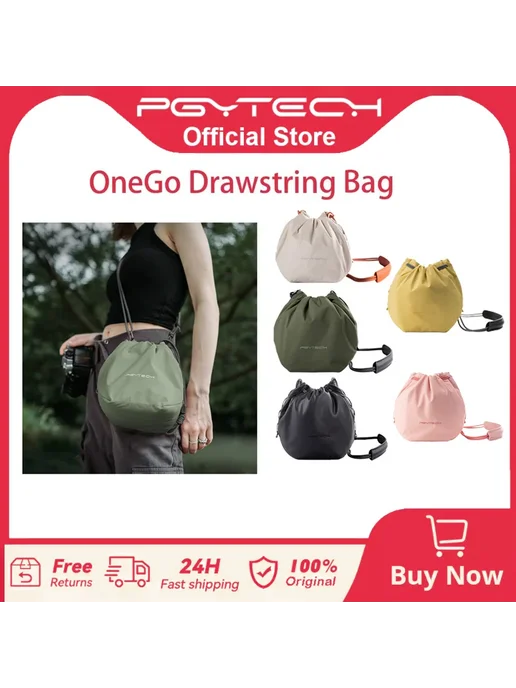PGYTECH Сумка для камеры OneGo, черная, зеленый, фото 2