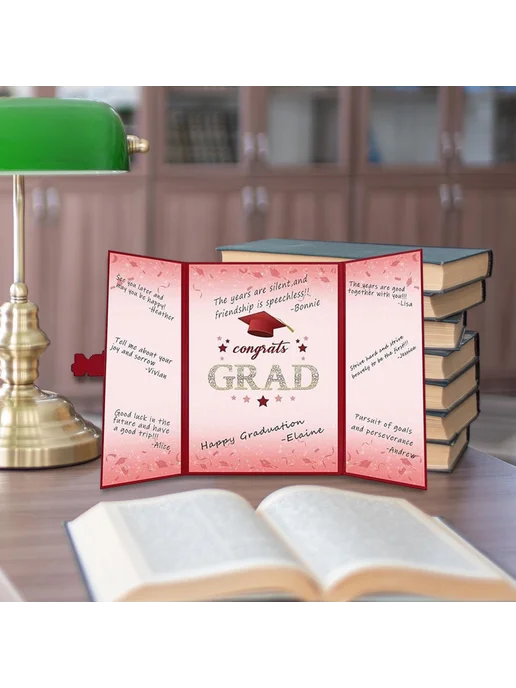 Книга для выпускного удобно писать, сохранит пожелания, вариант, фото 6