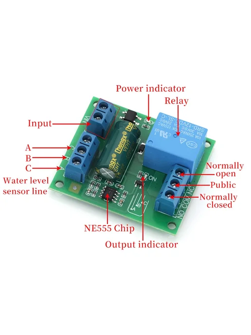 Stlxy Автоматический контроллер уровня воды 5 Pcs, 12V, 5 шт, фото 3