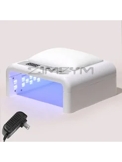 ZJMZYM Лампа для сушки ногтей 72 LED, белая, H-72 US Standar