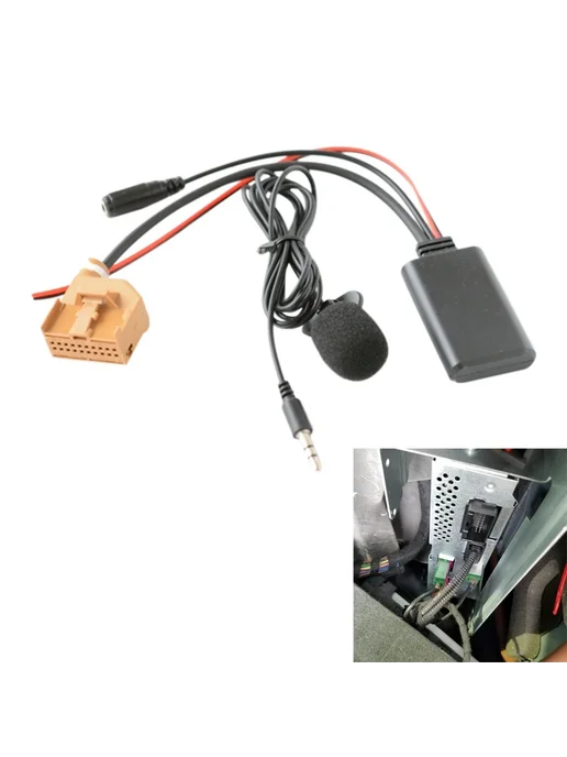 Нет бренда Автомобильный Bluetooth 5,0 Aux кабель, микрофон, свободные, вариант, фото 2