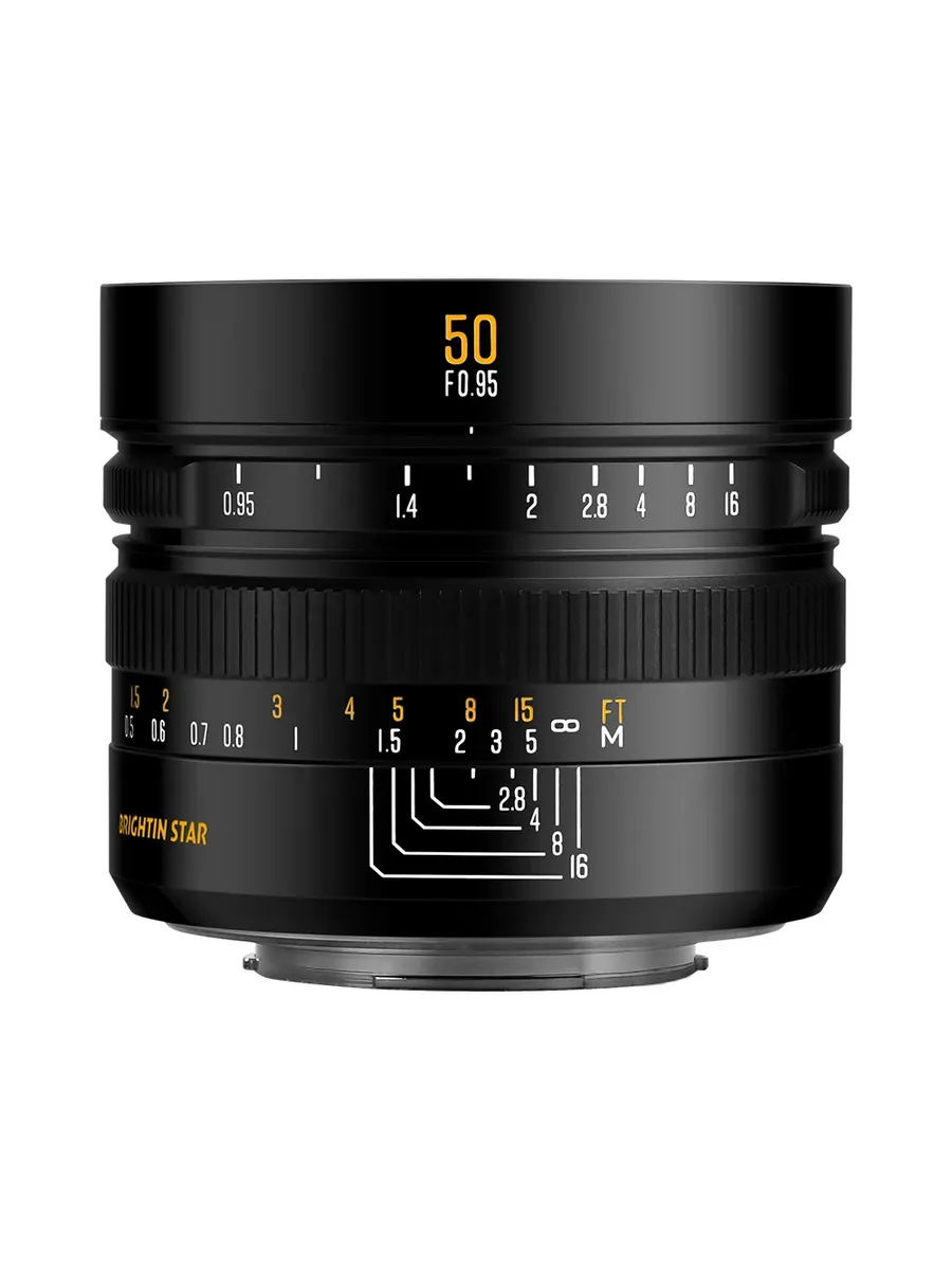 JYYXF Объектив Brightin Star 50mm F0.95 Black Nikon Z