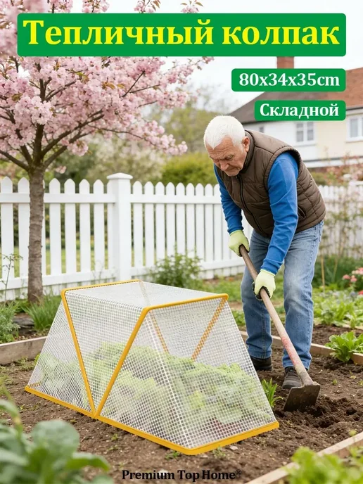 Теплица миниатюрная 80x34x35см, 80x34x35 см