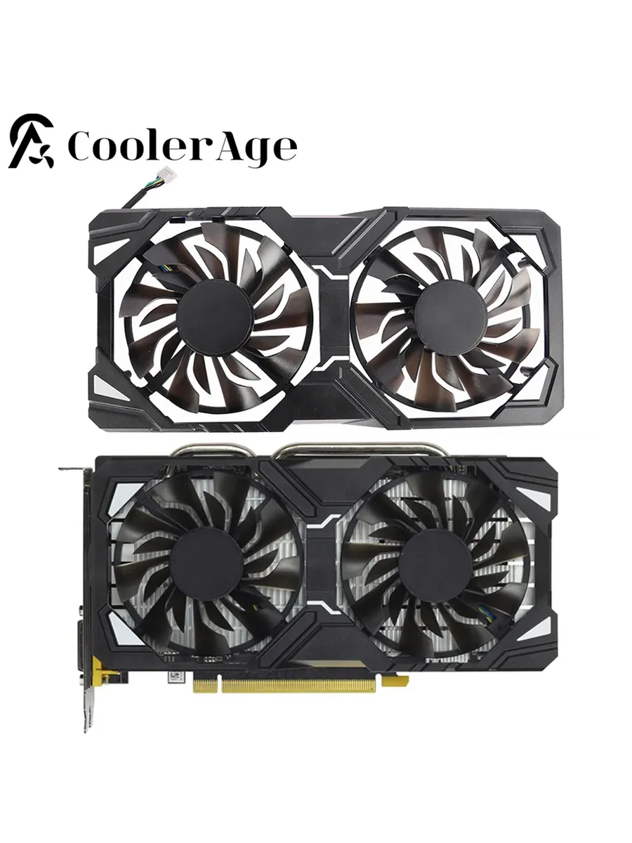 coolerage Вентилятор для видеокарты ZOTAC GeForce RTX 1060