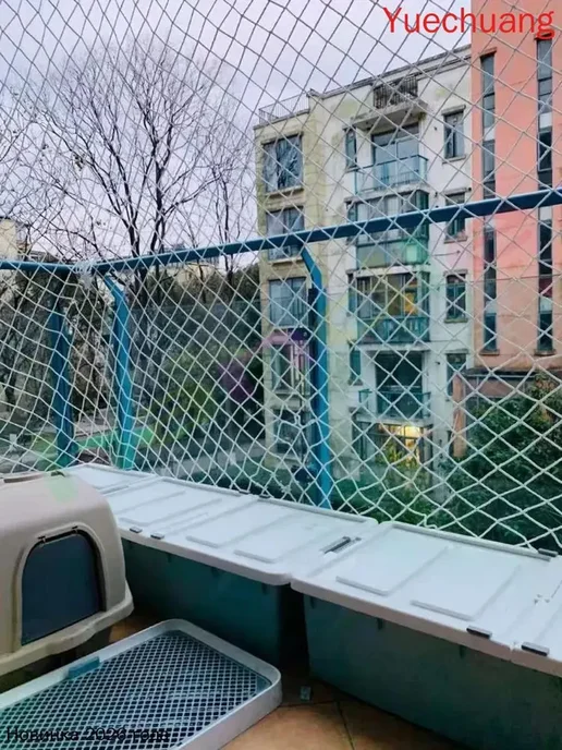 Веревочная сетка узловая 3х5 м защитная, 3x5 м, 5 м, фото 2