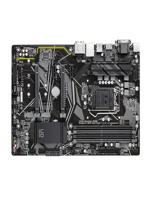 Gigabyte материнская плата B460 HD3 LGA 1200 DDR4 ATX, вариант, фото 2