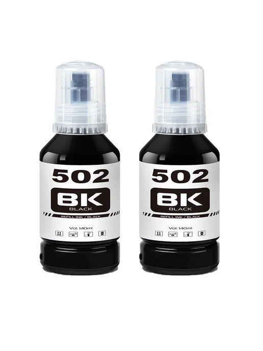 WINNERJET Чернила 502 Dye Refill ink Epson Black, черный, фото 3