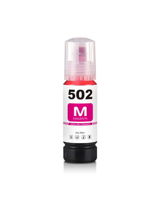 WINNERJET Чернила 502 Dye Refill ink Epson Black, черный, фото 5