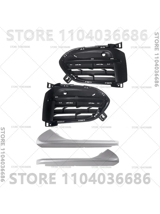 YIVOWN Решетка бампера BMW X6 F16 2015-2019, Style A Left 51117319, вариант, фото 4