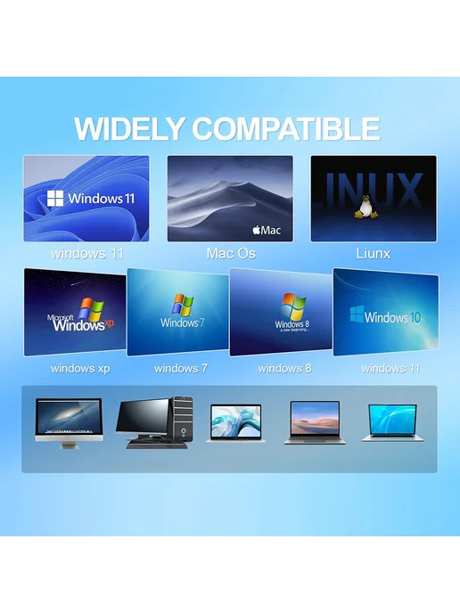 USB 3.0 внешний читатель для CD DVD с 2 портами USB Type-C, вариант, фото 7