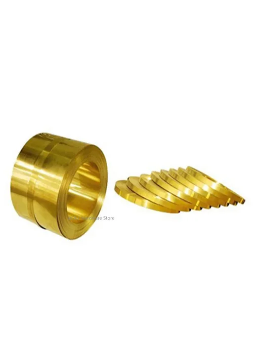 Нет бренда Латунная лента 30mm, толщина 0.3mm, 1 метр, 1 м, фото 2