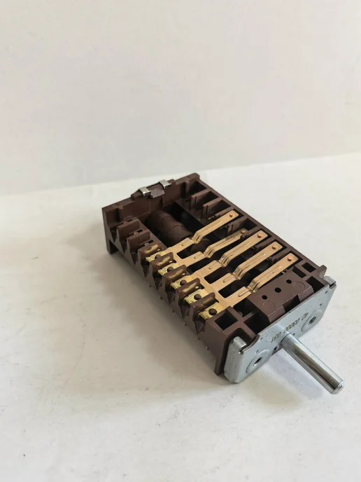 Запчасти тут Переключатель духовки Рика, ЗВИ 42.03000.031 250V 16A, коричневый, фото 2
