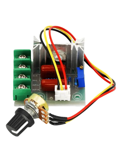 OLNYLO Регулятор напряжения 2000W SCR with Cable, 2000 Вт