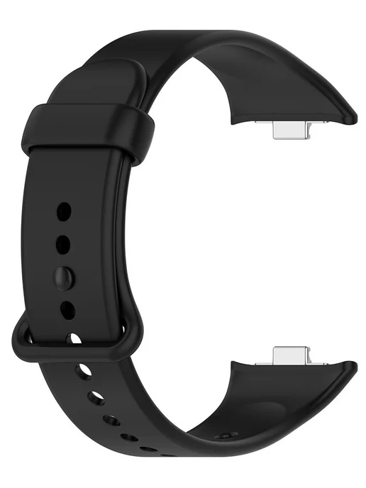 Силиконовый ремешок для Xiaomi Mi Band 9 Pro,Силиконовый, черный, фото 2
