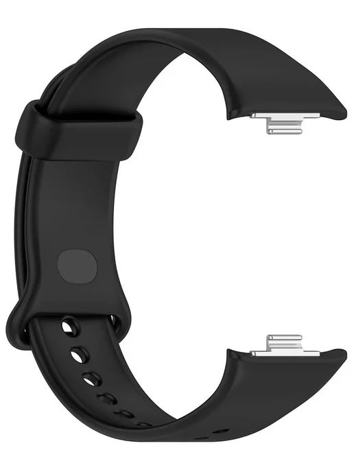 Силиконовый ремешок для Xiaomi Mi Band 9 Pro,Силиконовый, черный, фото 3