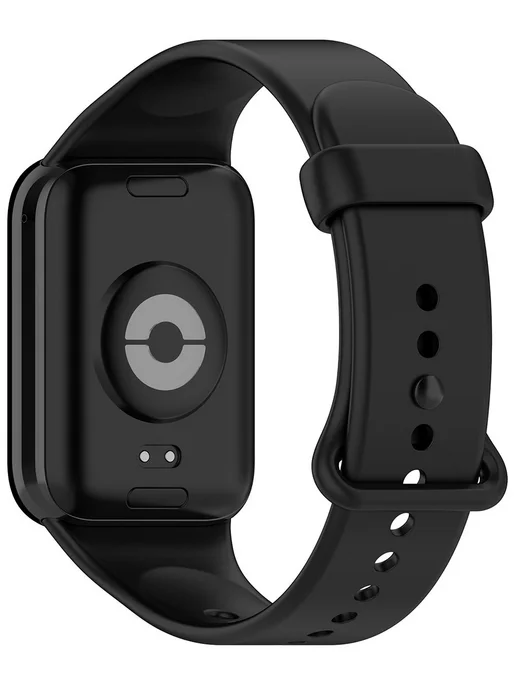 Силиконовый ремешок для Xiaomi Mi Band 9 Pro,Силиконовый, черный, фото 4