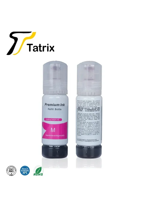 Tatrix International Качественные чернила Tatrix для 002 101 102 105 502 008 504, черный