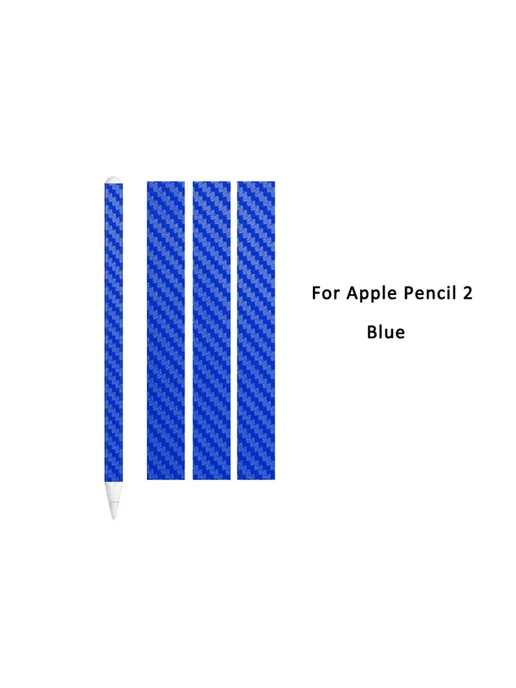 Нет бренда 3D защитная наклейка Apple Pencil2 Blue, синий