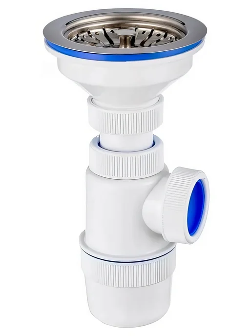 Сифон VIRPLAST Элит 3.1 2х40 100418, 2x40