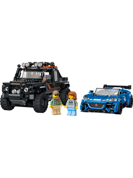 LEGO Конструктор Jaguar Project 7 и Land Rover Defender 77264, вариант, фото 2