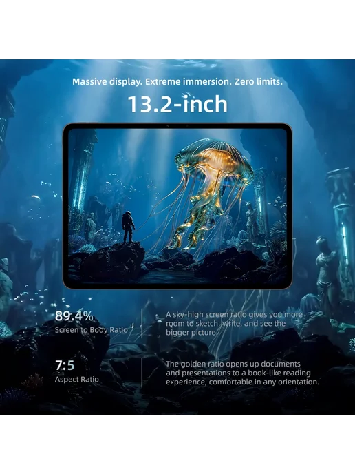 OnePlus Планшет Pad 4, 13.2", 12 256ГБ, Wi-Fi, Android, 256 ГБ, фото 6