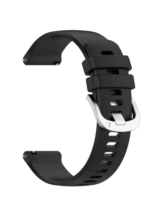 Ремешок Силиконовый для спортивных часов GarminVenu 4 41mm, черный, фото 2