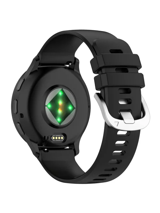 Ремешок Силиконовый для спортивных часов GarminVenu 4 41mm, черный, фото 4