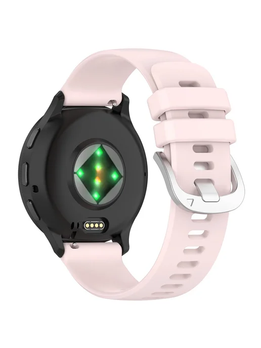 Ремешок Силиконовый для спортивных часов GarminVenu 4 41mm, розовый, фото 4