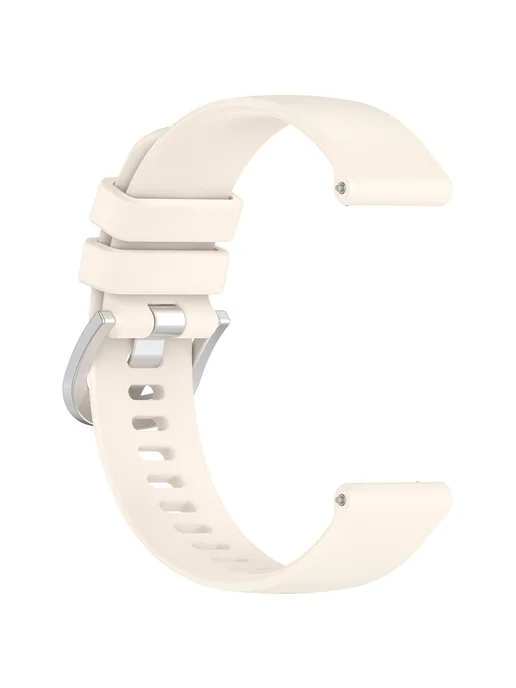 Ремешок Силиконовый для спортивных часов GarminVenu 4 41mm, бежевый, фото 3