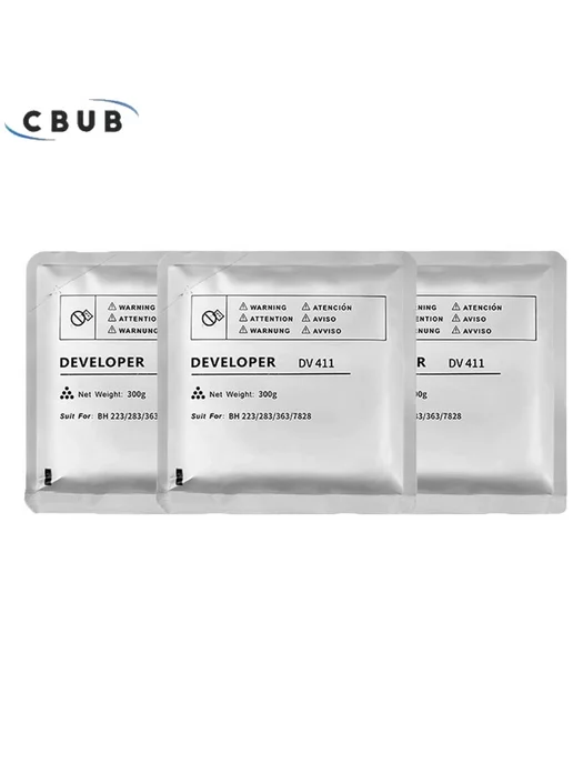 CBUB Тонер Konica Minolta DV411, C, вариант, фото 2